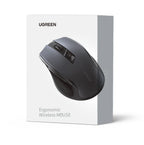 Mouse sem fio UGREEN Bluetooth 5.0, ergonômico, 4000 DPI, 6 botões de silenciamento, para MacBook, tablet, laptop, computador e PC, 2.4G.