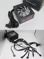 Fonte 500w PSU12V PC Power Sources For Office 500W 24pin ATX Computer Power Supply PSU 500W PC Gaming Power PC Gamer Source Game