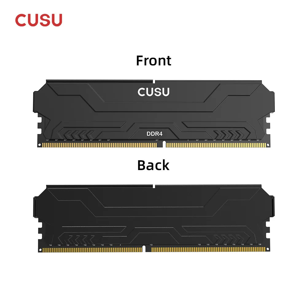 CUSU Memoria Ram DDR4 8gb 16gb 3200mhz 3600mhz DDR4 Desktop Memory 288pin Udimm XMP2.0 Heatsink for Motherboard