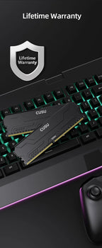 CUSU Memoria Ram DDR4 8gb 16gb 3200mhz 3600mhz DDR4 Desktop Memory 288pin Udimm XMP2.0 Heatsink for Motherboard