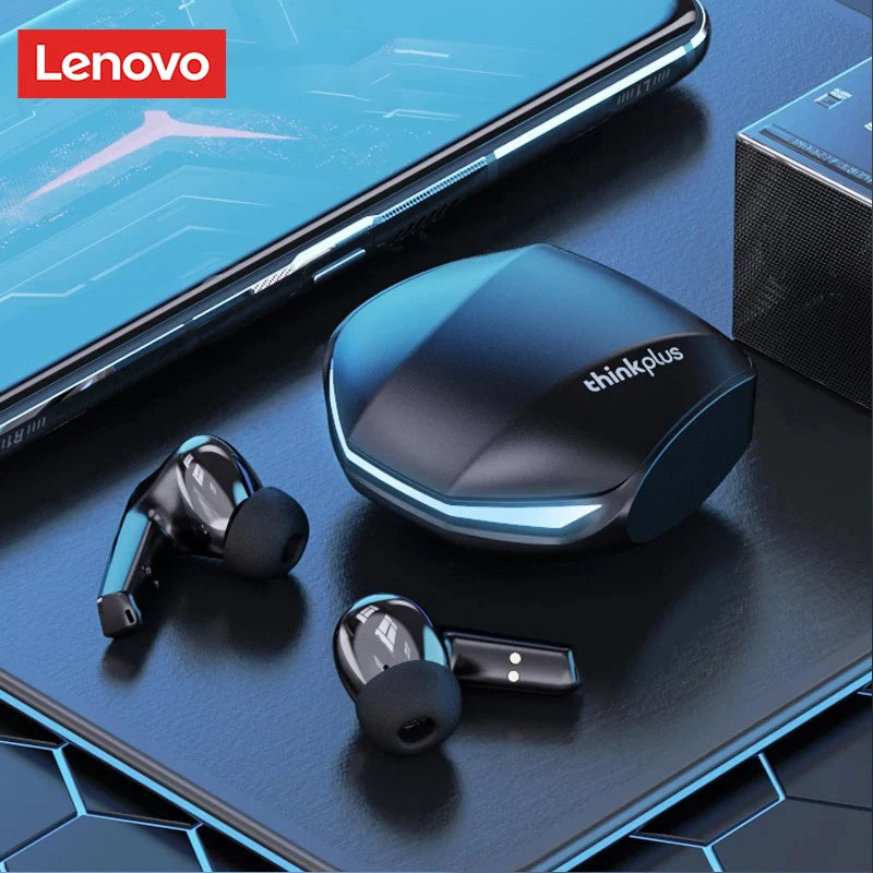 Choice Lenovo GM2 Pro TWS Wireless Bluetooth V5.3 Earphone HD Call Low Latency Headphones Dual Mode Music Gaming Earbuds GM2PRO