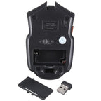 Mini Mouse Portátil Sem Fio Óptico para Jogos de PC e Laptop com Receptor USB