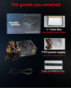 T.F.SKYWINDINTL NEW 2000W ATX PSU Mining Power Supply PC Power Support 8 Display Cards GPU 95% Efficiency for BTC Bitcoin Miner