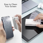 Kit de limpeza 8 em 1: escova de limpeza para teclado, caneta de limpeza para fones de ouvido, ferramentas de limpeza para iPad e celular, extrator de teclas.