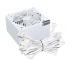 JULONGFENGBAO White ATX 650W Desktop E-Sports Video Game Computer Power Supply 110-230V Low Noise PSU Maximum peak value 800W