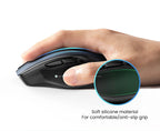 Mouse sem fio UGREEN Bluetooth 5.0, ergonômico, 4000 DPI, 6 botões de silenciamento, para MacBook, tablet, laptop, computador e PC, 2.4G.