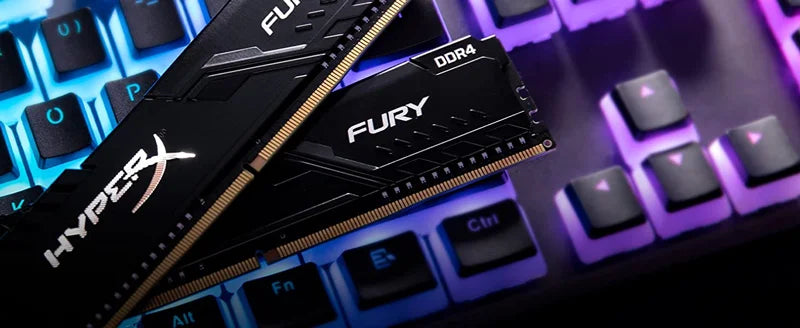 HyperX Fury Memoria DDR4 8GB 16GB 4GB RAM 3200 2666 2400 2133MHz Desktop RAM 1.2V DIMM PC-21300  PC-25600