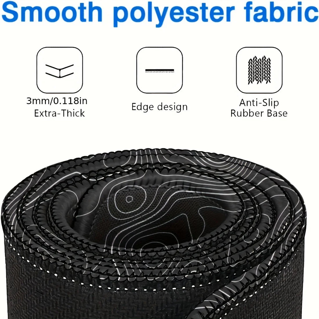 1 Mousepad Grande para Mesa, Mousepad Gamer, Mousepad com Bordas Costuradas e Base de Borracha Antiderrapante.
