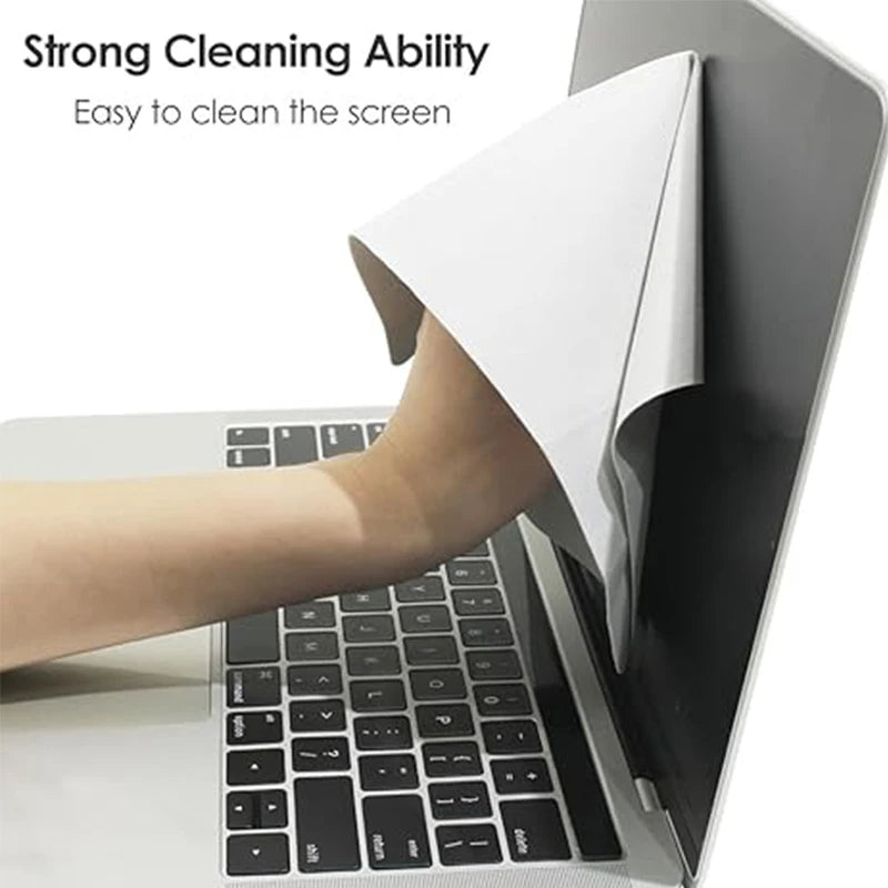 Capa protetora de teclado em microfibra para MacBook Pro 15-16 polegadas e MacBook Air 15, à prova de poeira, ultrafina e impermeável.