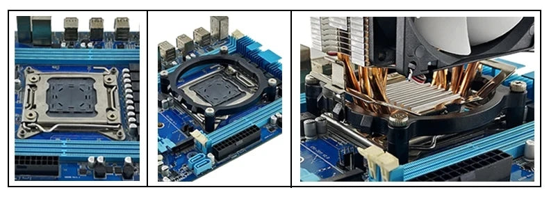 XUANFENG Cooler silencioso para computador, ventoinha para CPU com 2/4/6 heat pipes, conector de 4 pinos/PWM, refrigeração a ar, compatível com LGA115x 1200 2011 2066 x79 x99 AMD