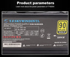 T.F.SKYWINDINTL NEW 2000W ATX PSU Mining Power Supply PC Power Support 8 Display Cards GPU 95% Efficiency for BTC Bitcoin Miner