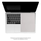 Capa protetora de teclado em microfibra para MacBook Pro 15-16 polegadas e MacBook Air 15, à prova de poeira, ultrafina e impermeável.