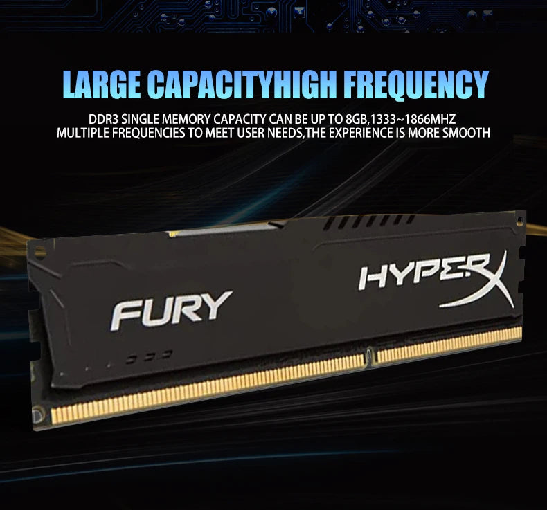 Kingston Memoria DDR3 8GB 16GB (2x8GB) Kit RAM 1600MHz 1333MHz 1866MHz 2133MHz 2400MHz Desktop RAM 1.5V DIMM PC3-12800 14900