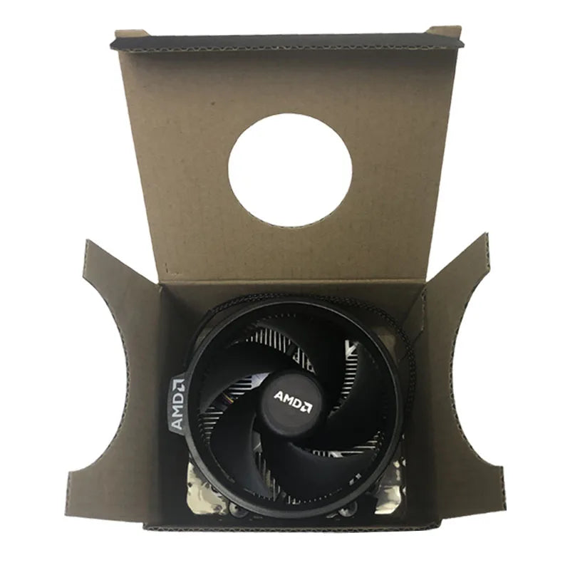 Cooler AMD Ryzen Wraith Wraith Stealth 4 PIN Compatível com CPUs R3 e R5 Compatível com placas-mãe AM4