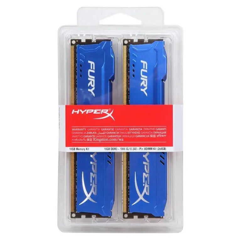 Kingston Memoria DDR3 8GB 16GB (2x8GB) Kit RAM 1600MHz 1333MHz 1866MHz 2133MHz 2400MHz Desktop RAM 1.5V DIMM PC3-12800 14900