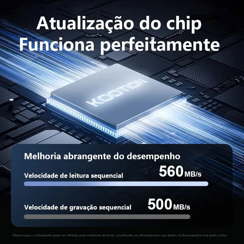 Disco rígido SSD SATA KOOTION de 256 GB, 480 GB, 512 GB e 1 TB, SATA3, 2,5 polegadas, disco rígido interno HDD para PC, laptop e PS4.