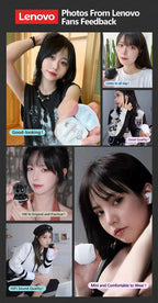 Choice Lenovo GM2 Pro TWS Wireless Bluetooth V5.3 Earphone HD Call Low Latency Headphones Dual Mode Music Gaming Earbuds GM2PRO