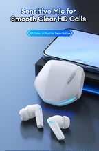 Choice Lenovo GM2 Pro TWS Wireless Bluetooth V5.3 Earphone HD Call Low Latency Headphones Dual Mode Music Gaming Earbuds GM2PRO