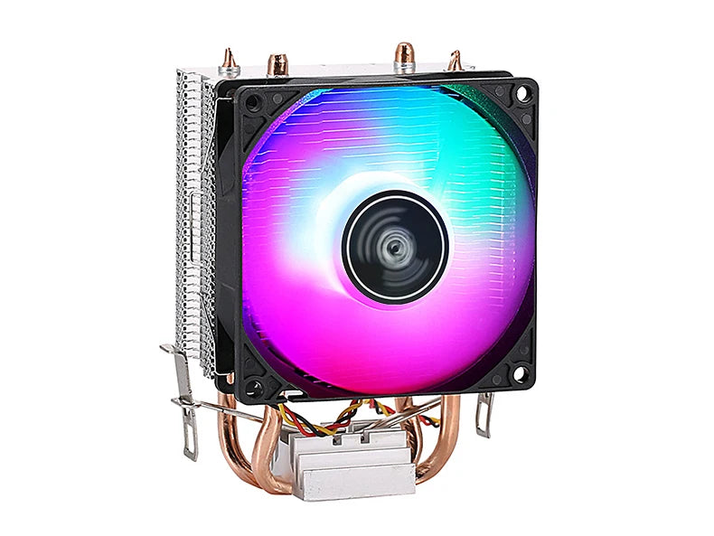 XUANFENG Cooler silencioso para computador, ventoinha para CPU com 2/4/6 heat pipes, conector de 4 pinos/PWM, refrigeração a ar, compatível com LGA115x 1200 2011 2066 x79 x99 AMD