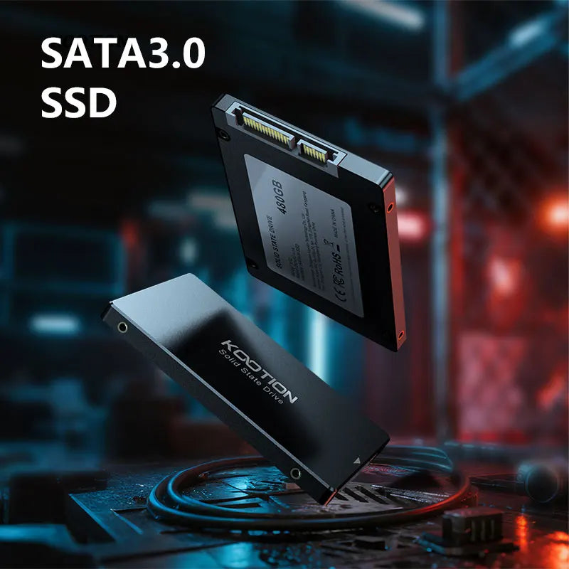 Disco rígido SSD SATA KOOTION de 256 GB, 480 GB, 512 GB e 1 TB, SATA3, 2,5 polegadas, disco rígido interno HDD para PC, laptop e PS4.