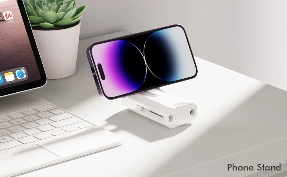 Kit de limpeza 8 em 1: escova de limpeza para teclado, caneta de limpeza para fones de ouvido, ferramentas de limpeza para iPad e celular, extrator de teclas.