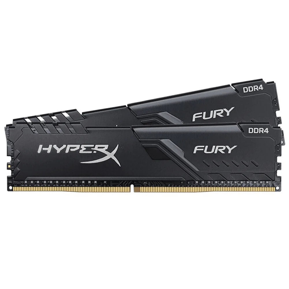 HyperX Fury Memoria DDR4 8GB 16GB 4GB RAM 3200MHz 2666MHz 2400MHz 2133MHz Desktop RAM 1.2V DIMM PC-21300 25600