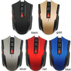 Mini Mouse Portátil Sem Fio Óptico para Jogos de PC e Laptop com Receptor USB