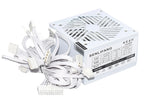 JULONGFENGBAO White ATX 650W Desktop E-Sports Video Game Computer Power Supply 110-230V Low Noise PSU Maximum peak value 800W