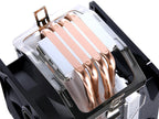 XUANFENG Cooler silencioso para computador, ventoinha para CPU com 2/4/6 heat pipes, conector de 4 pinos/PWM, refrigeração a ar, compatível com LGA115x 1200 2011 2066 x79 x99 AMD