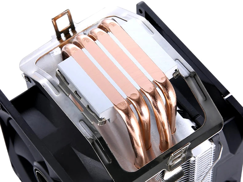 XUANFENG Cooler silencioso para computador, ventoinha para CPU com 2/4/6 heat pipes, conector de 4 pinos/PWM, refrigeração a ar, compatível com LGA115x 1200 2011 2066 x79 x99 AMD