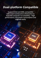 CUSU Memoria Ram DDR4 8gb 16gb 3200mhz 3600mhz DDR4 Desktop Memory 288pin Udimm XMP2.0 Heatsink for Motherboard