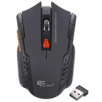Mini Mouse Portátil Sem Fio Óptico para Jogos de PC e Laptop com Receptor USB