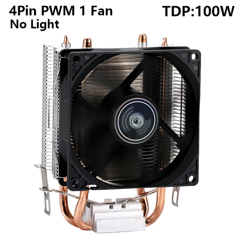 XUANFENG Cooler silencioso para computador, ventoinha para CPU com 2/4/6 heat pipes, conector de 4 pinos/PWM, refrigeração a ar, compatível com LGA115x 1200 2011 2066 x79 x99 AMD