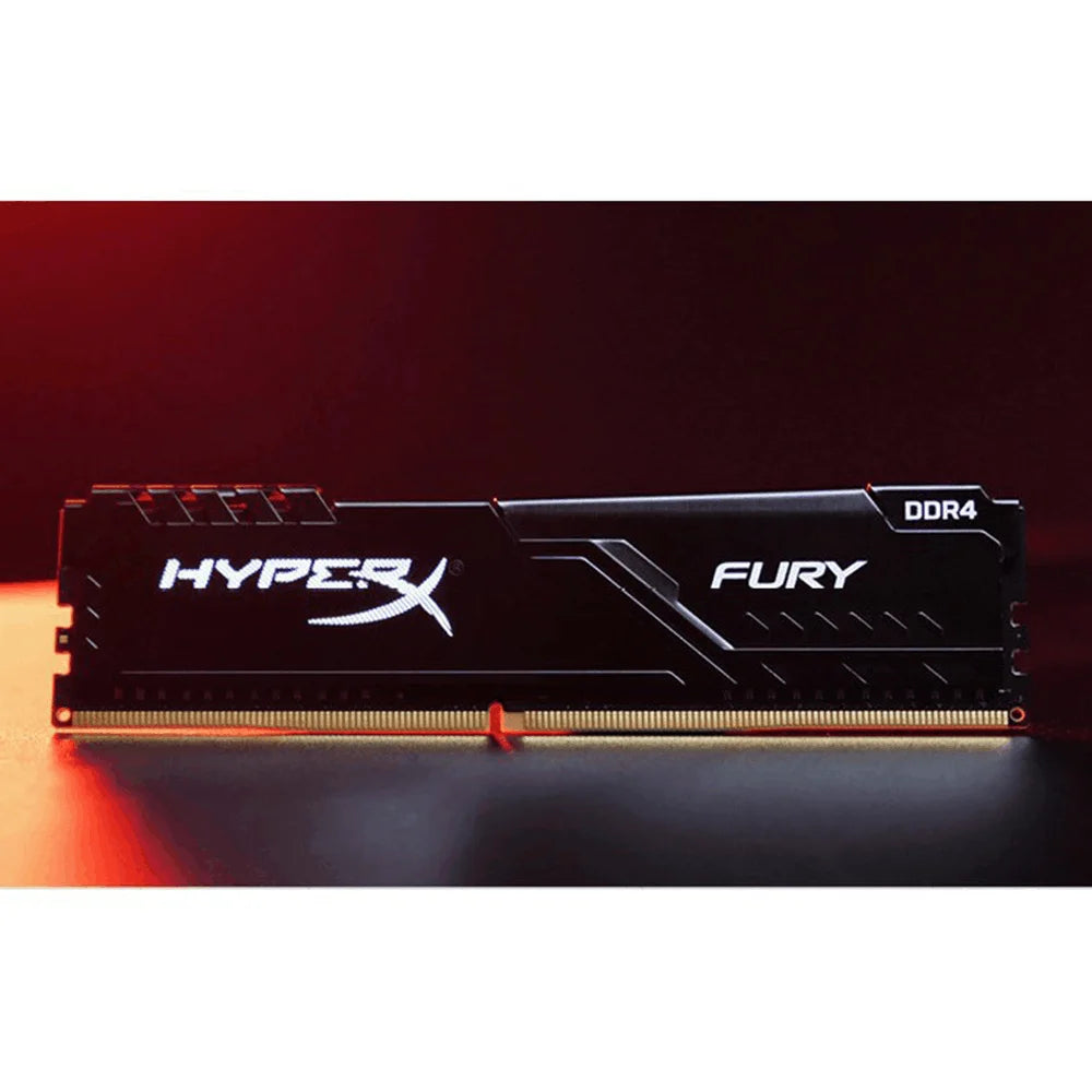 HyperX Fury Memoria DDR4 8GB 16GB 4GB RAM 3200 2666 2400 2133MHz Desktop RAM 1.2V DIMM PC-21300  PC-25600